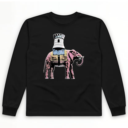 The Elephant And The Castle Long Sleeve T-Shirt