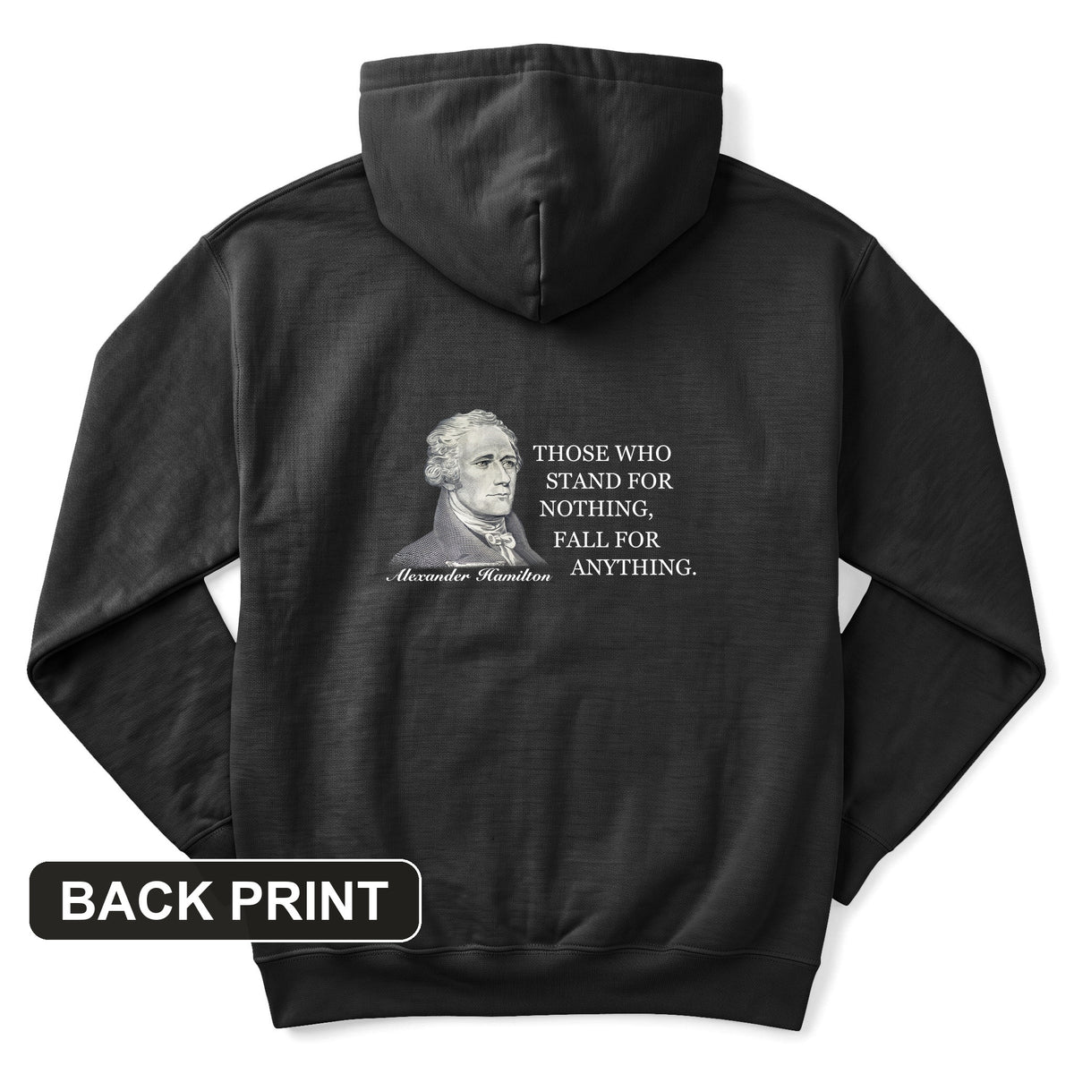 Those Who Stand For Back Print Hoodie