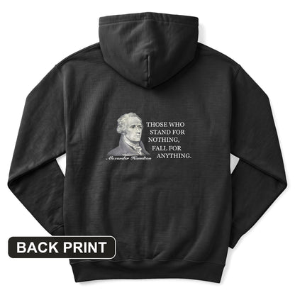 Those Who Stand For Back Print Hoodie
