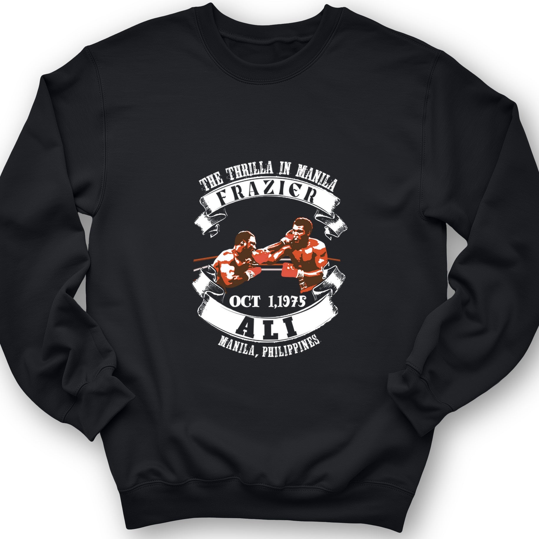 Thrilla In Manila Crewneck