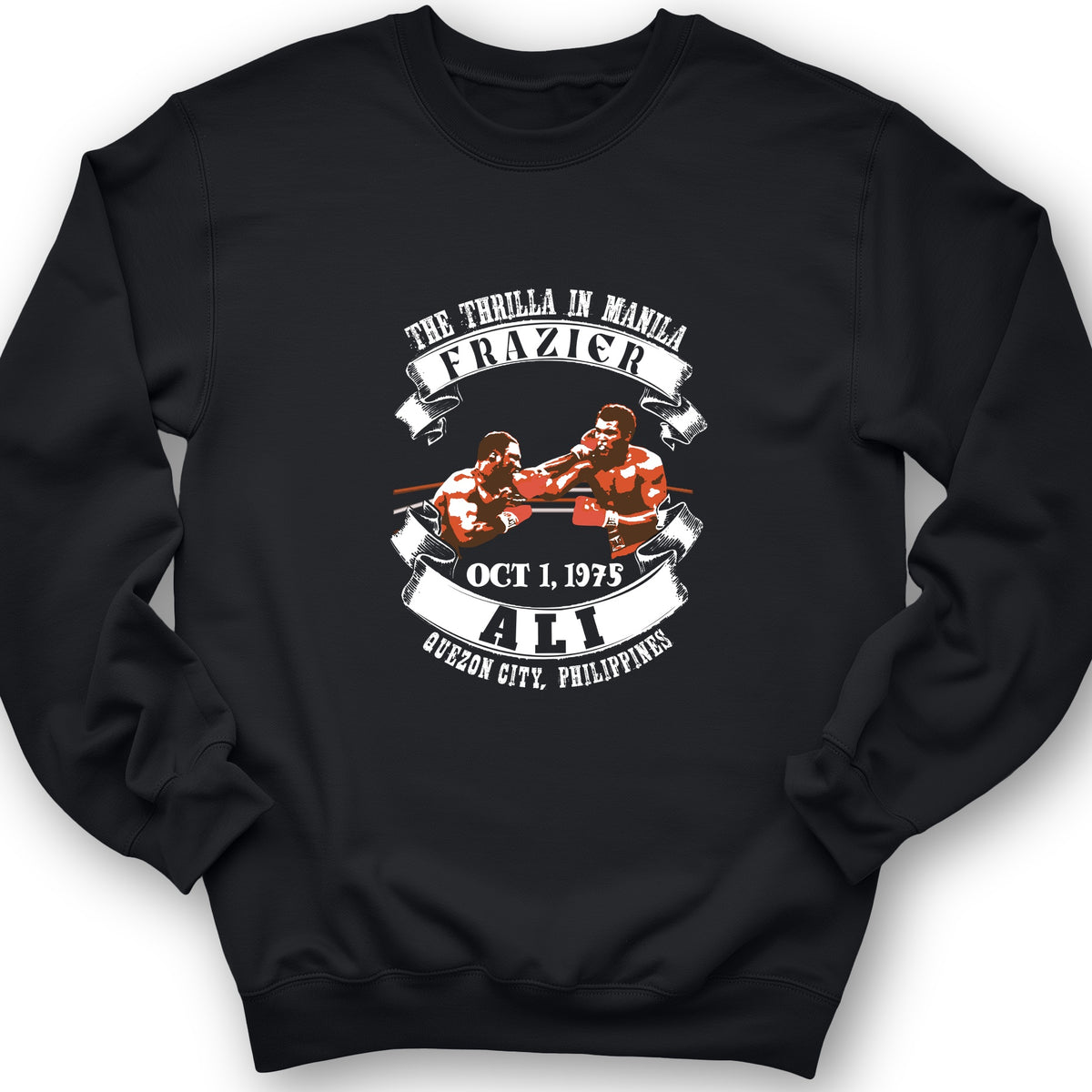 Thrilla In Manila Crewneck
