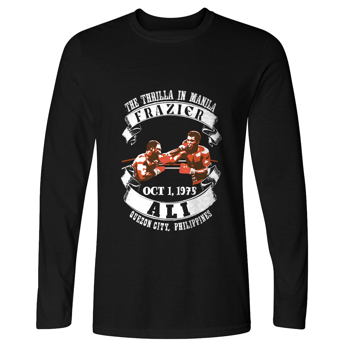 Thrilla In Manila Long Sleeve T-Shirt