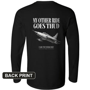 Thud Back Print Long Sleeve T-Shirt