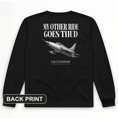 Thud Back Print Long Sleeve T-Shirt