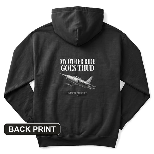 Thud Back Print Hoodie