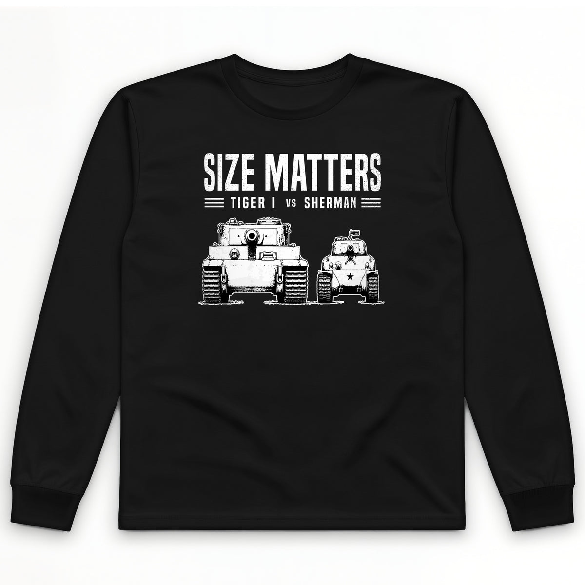 Tiger vs Sherman Long Sleeve T-Shirt