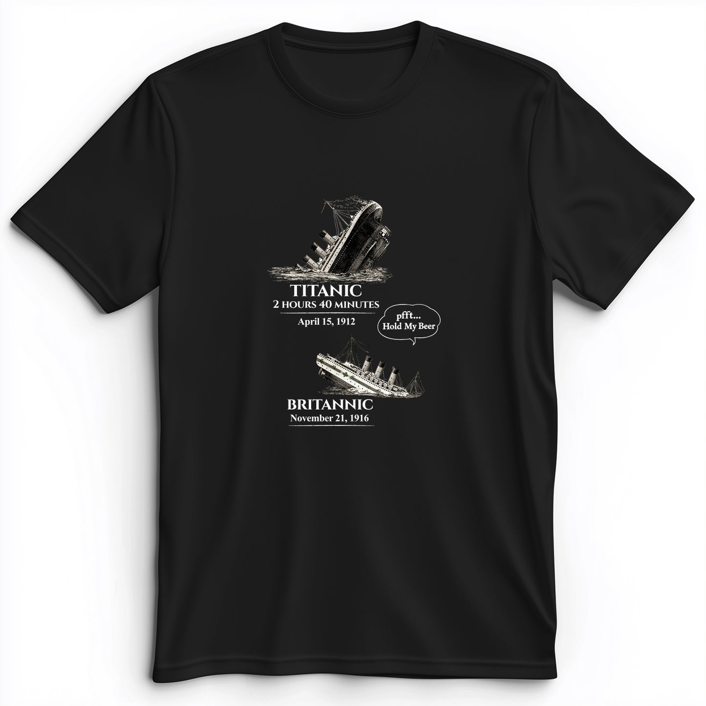 Titanic and Britannic Premium Tee