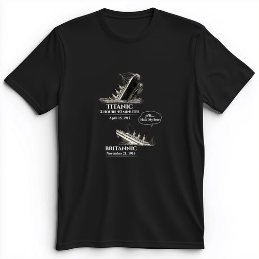 Titanic and Britannic Premium Tee