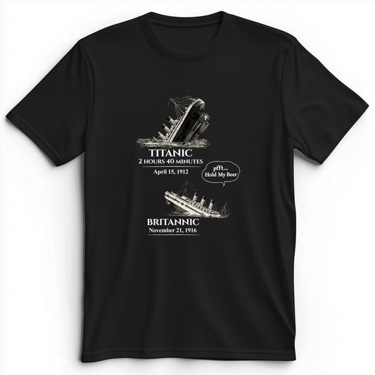 Titanic and Britannic Premium Tee