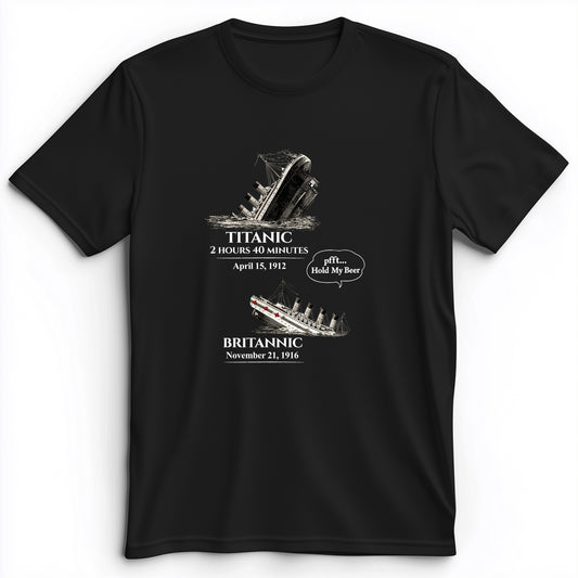 Titanic and Britannic Premium Tee