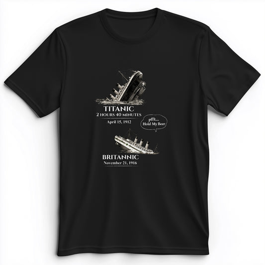 Titanic and Britannic Premium Tee