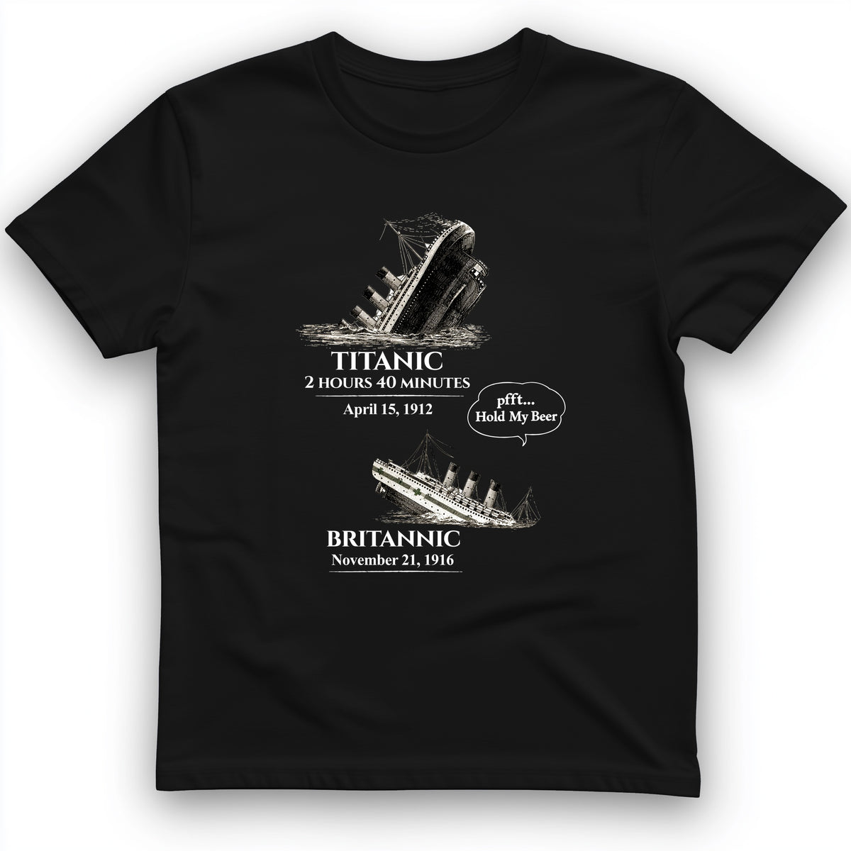 Titanic and Britannic T-Shirt