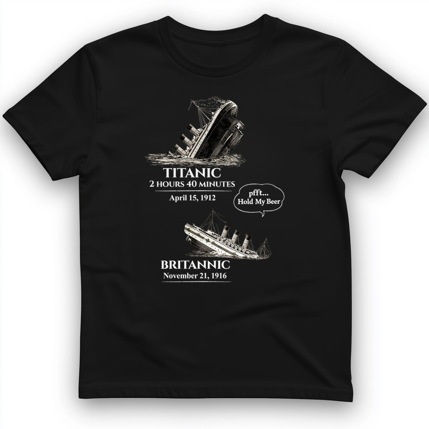 Titanic and Britannic T-Shirt