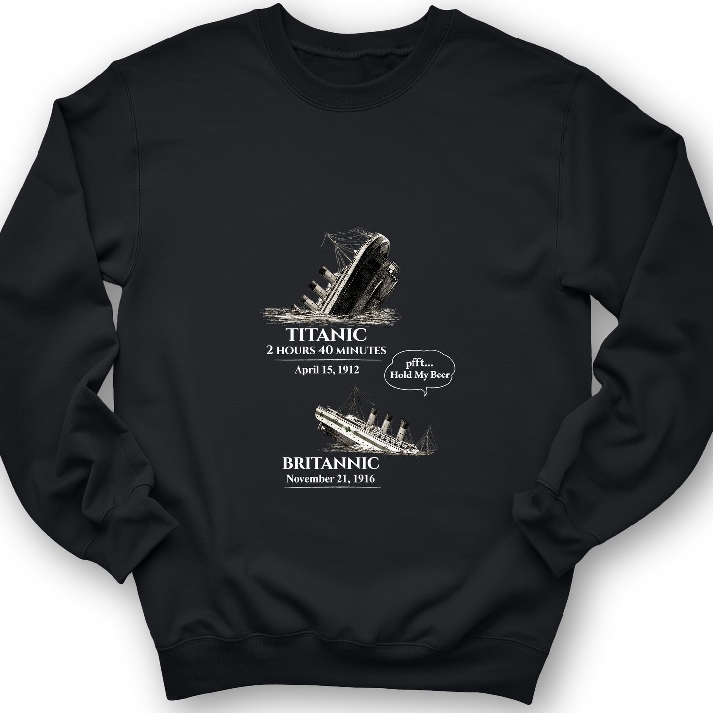 Titanic and Britannic Sweatshirt