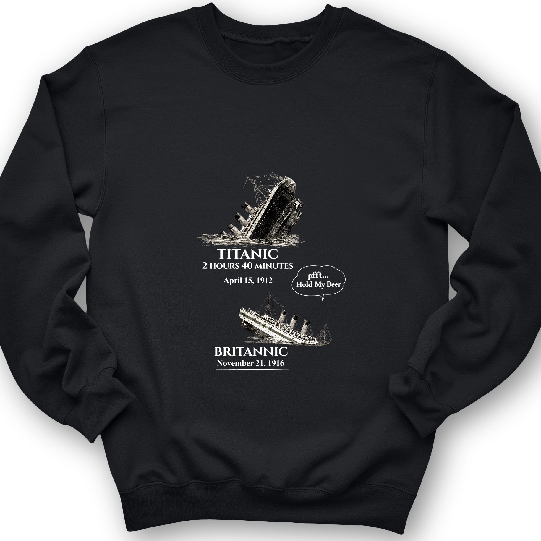Titanic and Britannic Sweatshirt