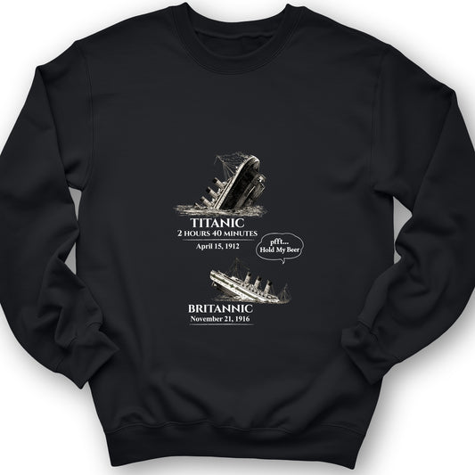 Titanic and Britannic Sweatshirt
