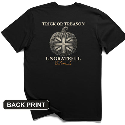 Trick Or Treason Back Print T-Shirt