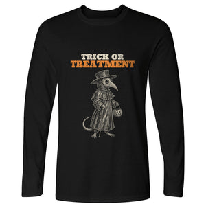 Trick Or Treatment Plague Rat Long Sleeve T-Shirt