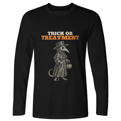 Trick Or Treatment Plague Rat Long Sleeve T-Shirt