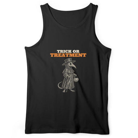 Trick Or Treatment Plague Rat Tank Top