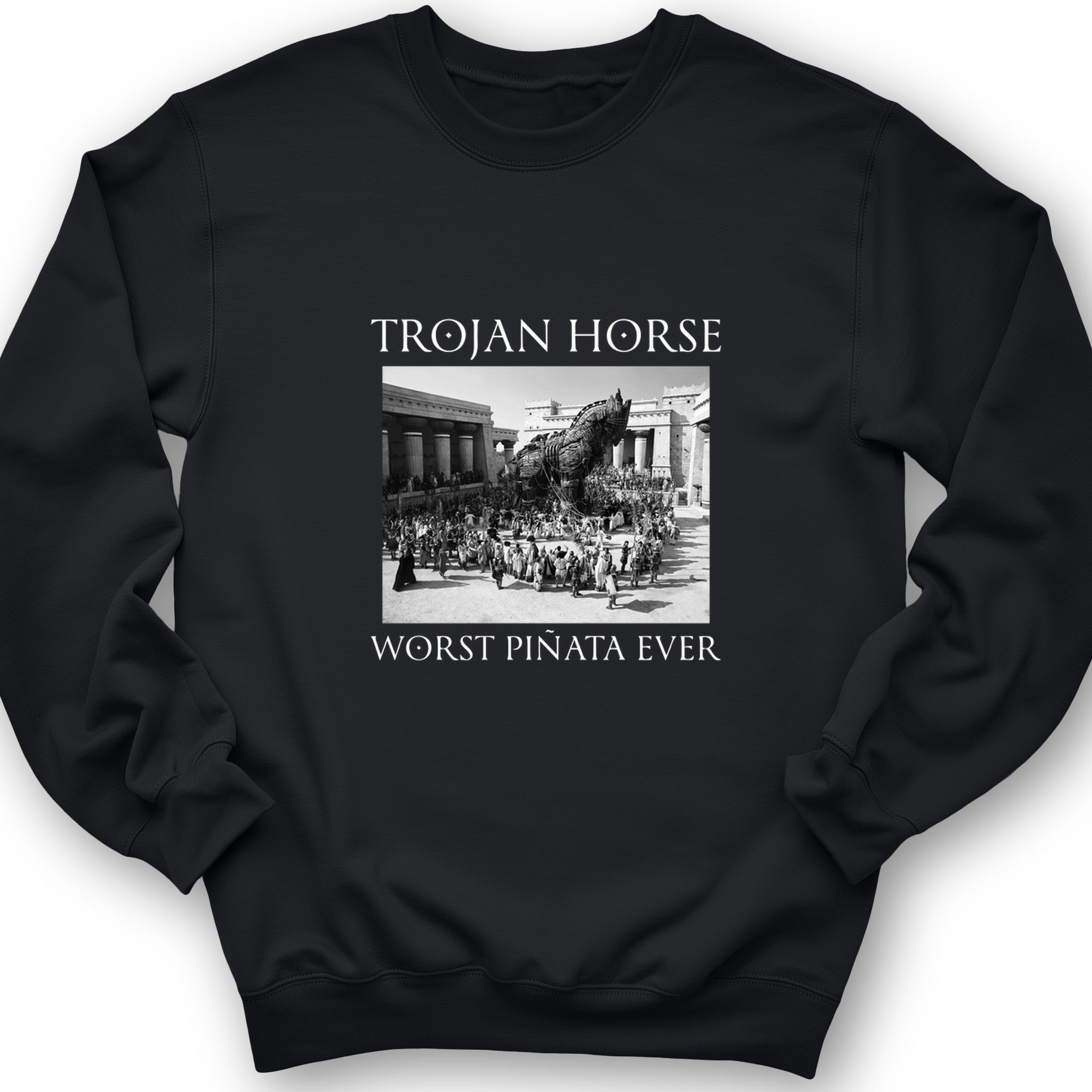 Trojan Horse Pinata Crewneck