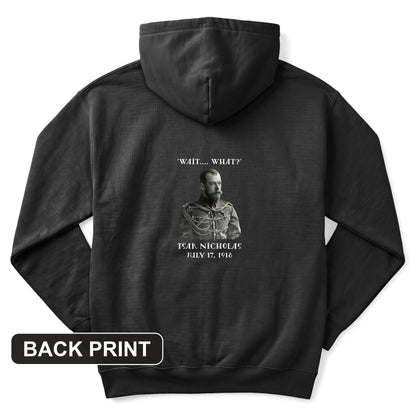 Tsar Nicholas II Back Print Hoodie