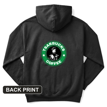 Tsarbucks Back Print Hoodie
