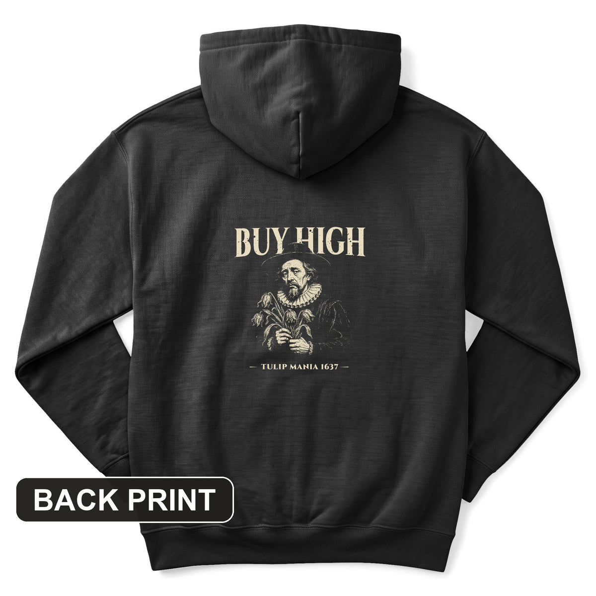 Tulip Mania Back Print Hoodie