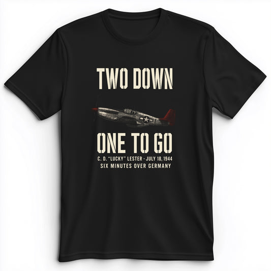 Two Down One To Go Premium Tee