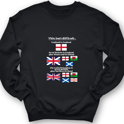 UK Make-up Crewneck