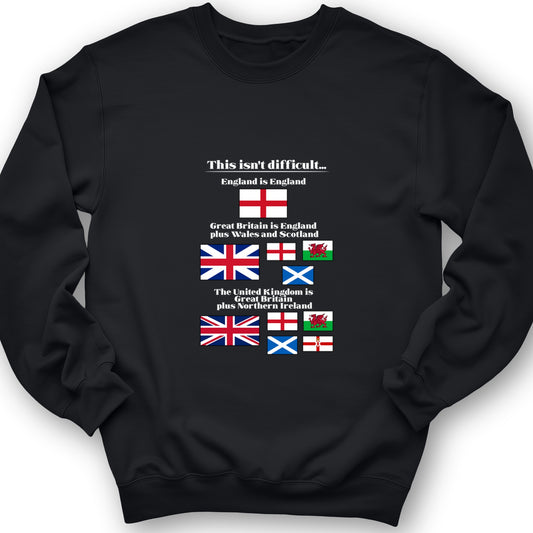 UK Make-up Crewneck