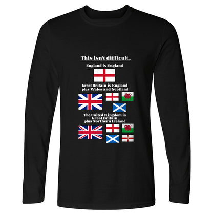 UK Make-up Long Sleeve T-Shirt
