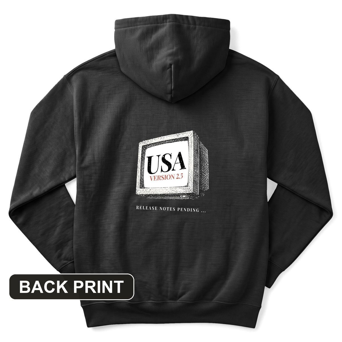 USA 2.5 Back Print Hoodie