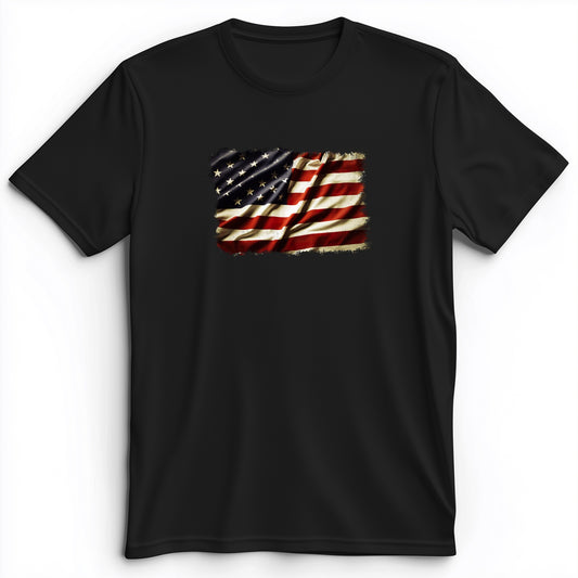 USA Flag Premium Tee
