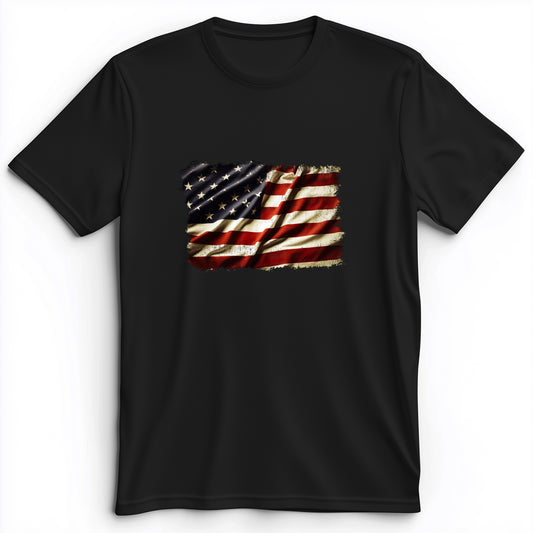USA Flag Premium Tee