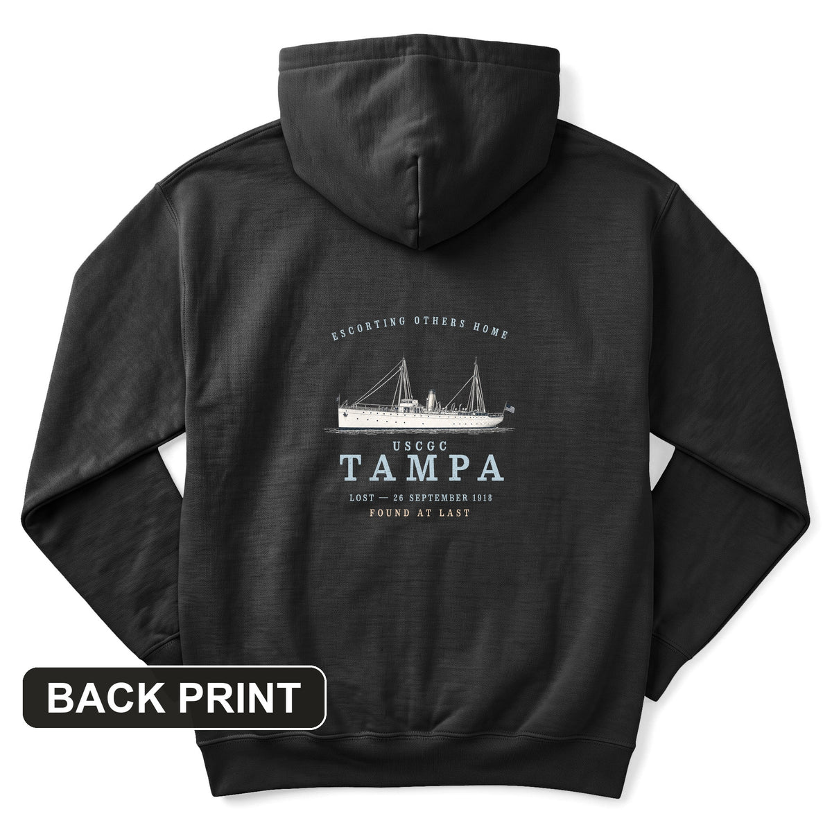 USCGC Tampa Back Print Hoodie