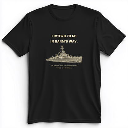 USS Johnston In Harms Way Premium Tee