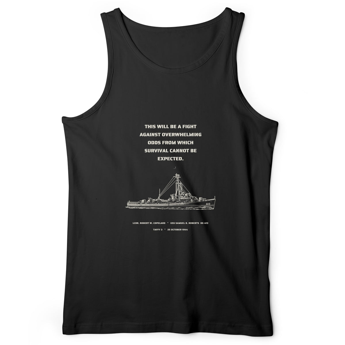 USS Samuel B. Roberts - Last Stand off Samar Tank Top
