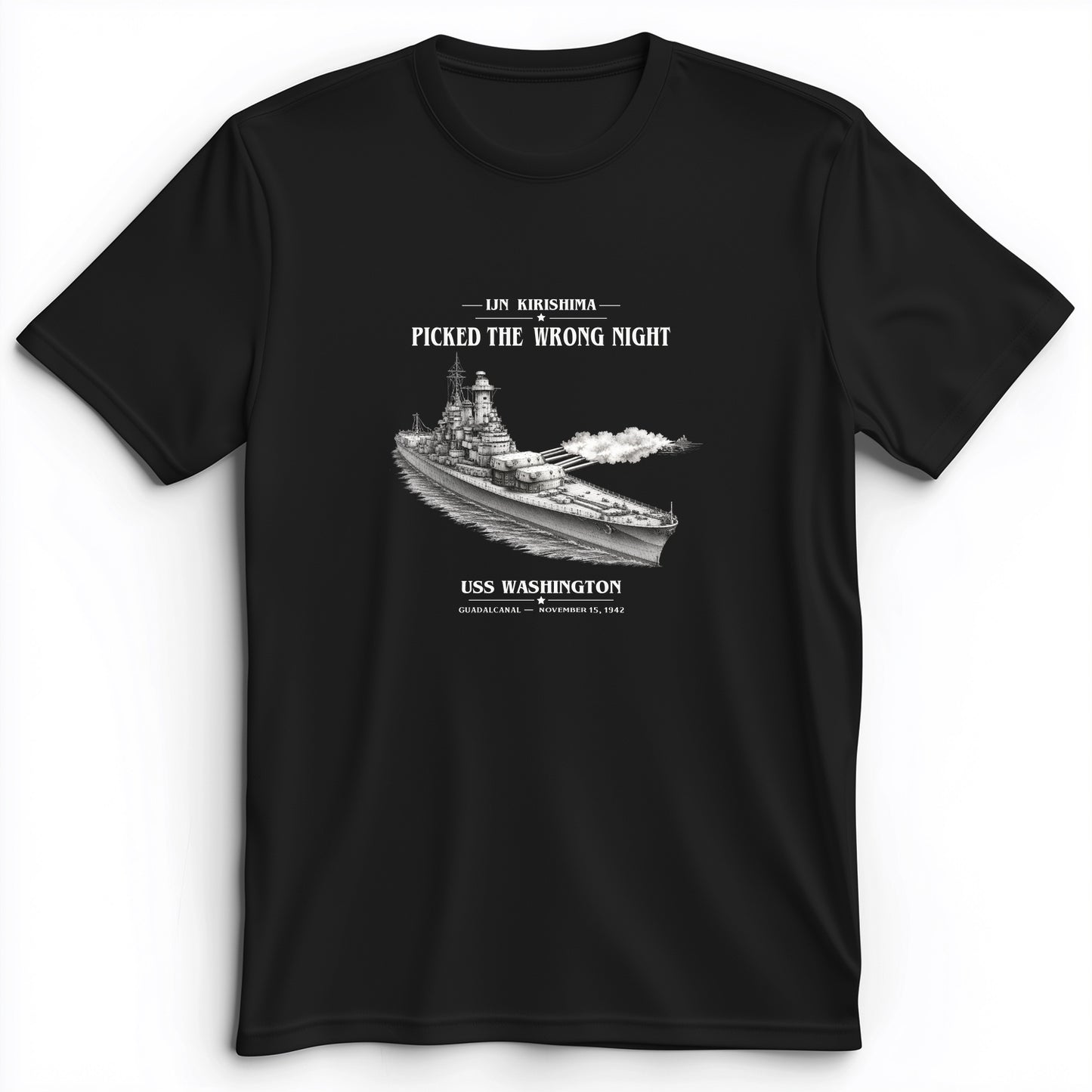 USS Washington at Guadalcanal Premium Tee
