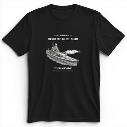 USS Washington at Guadalcanal Premium Tee