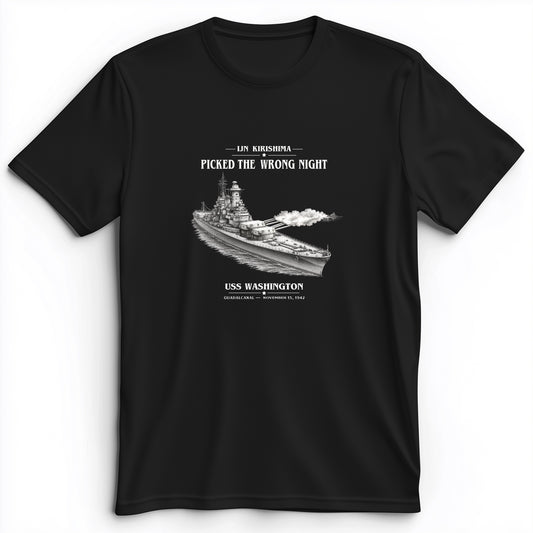 USS Washington at Guadalcanal Premium Tee