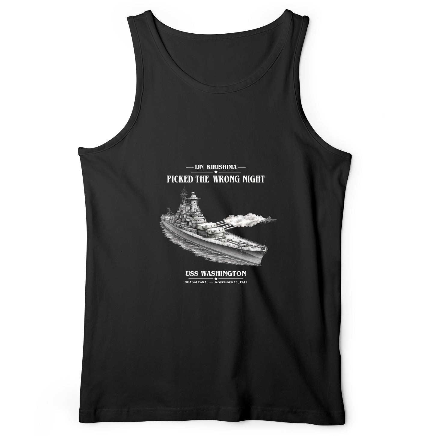 USS Washington at Guadalcanal Tank Top