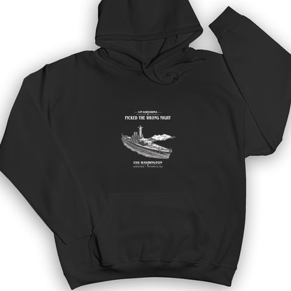 USS Washington at Guadalcanal Hoodie