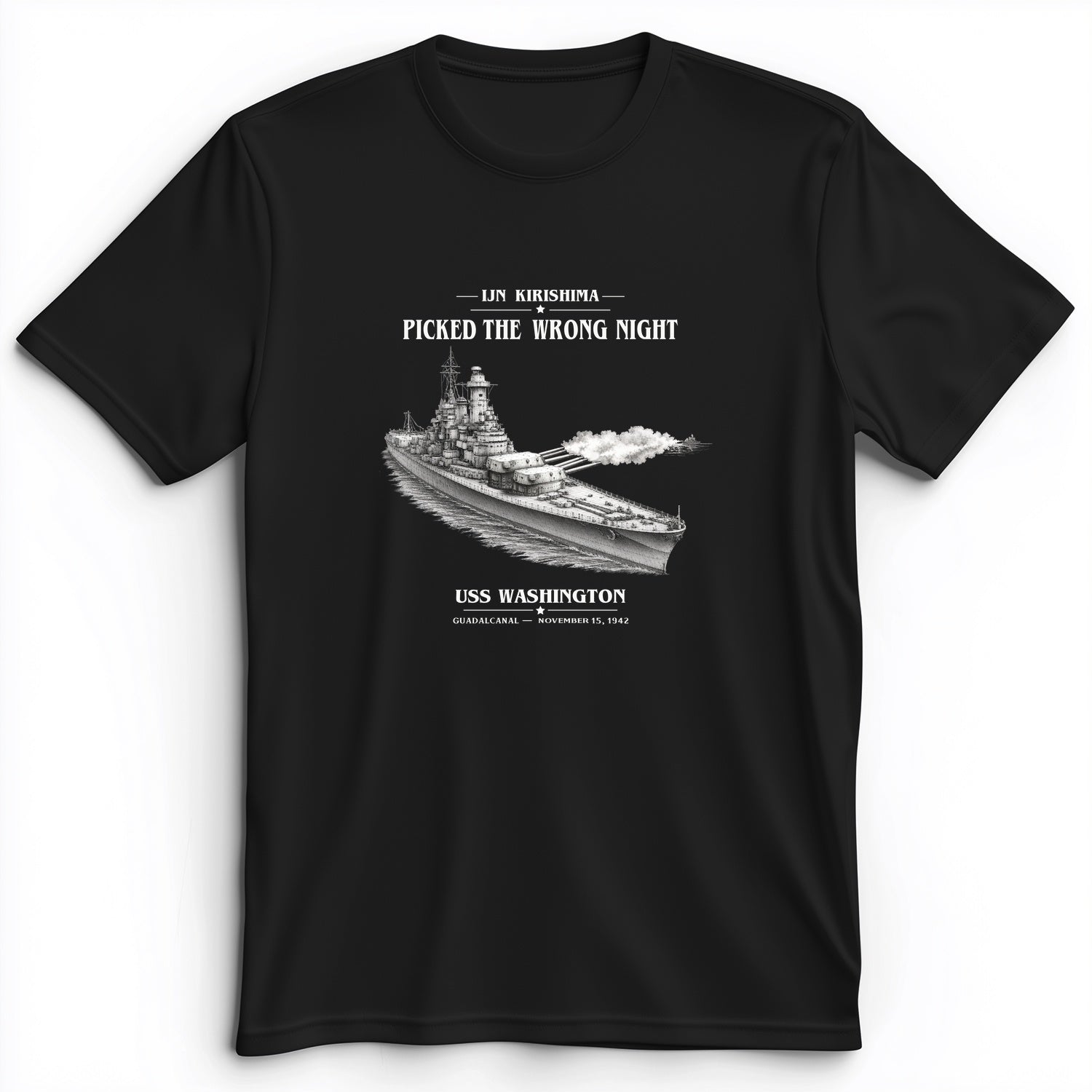 USS Washington at Guadalcanal Premium Tee
