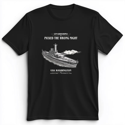 USS Washington at Guadalcanal Premium Tee