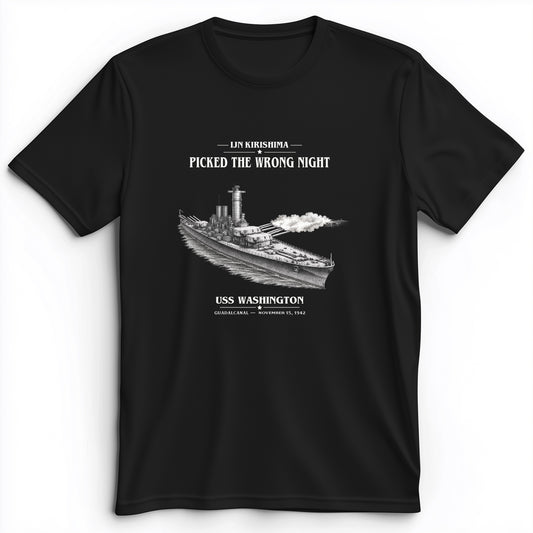USS Washington at Guadalcanal Premium Tee