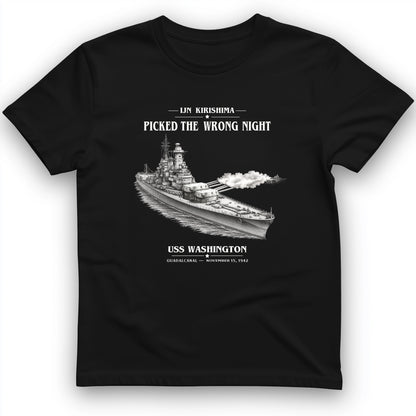USS Washington at Guadalcanal T-Shirt