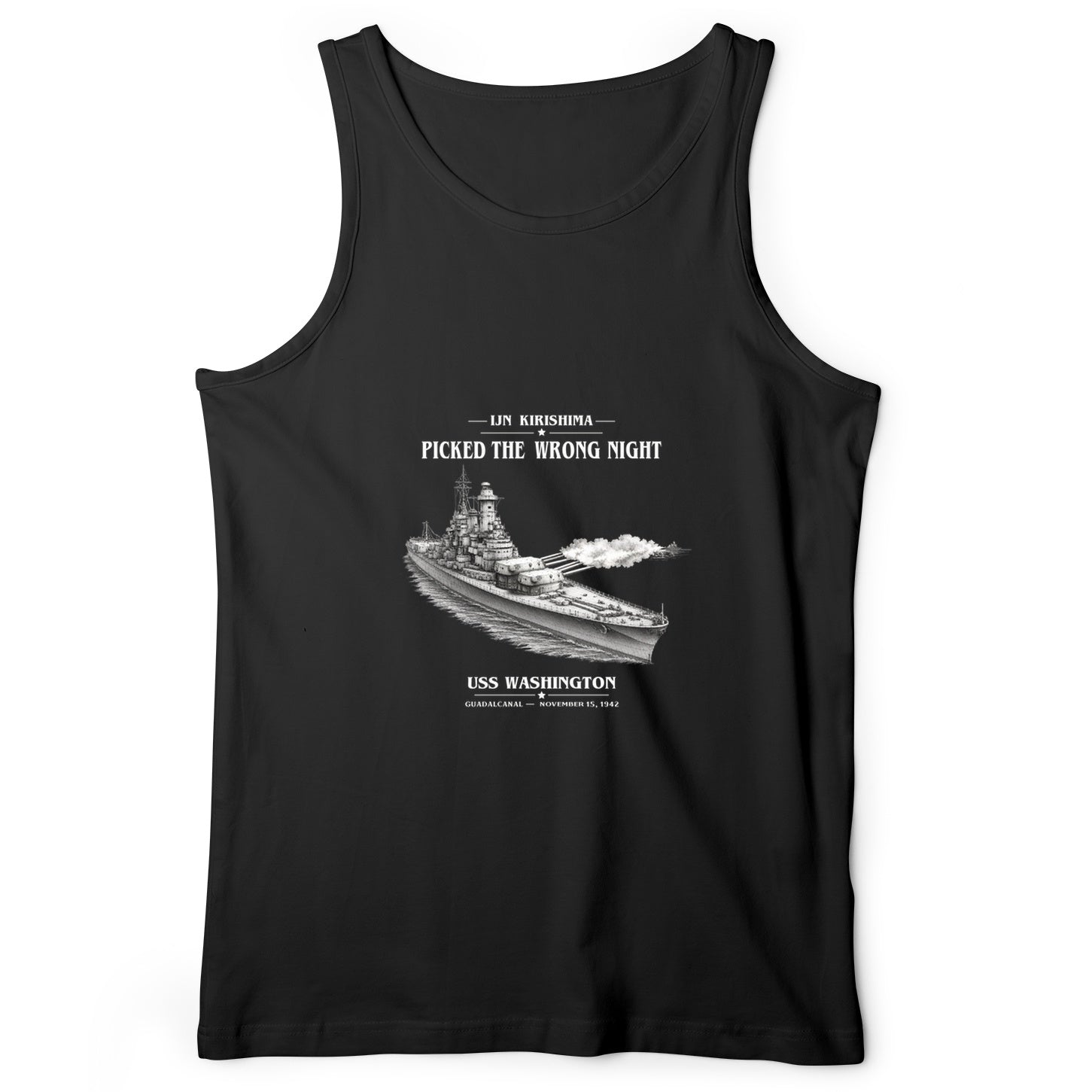 USS Washington at Guadalcanal Tank Top