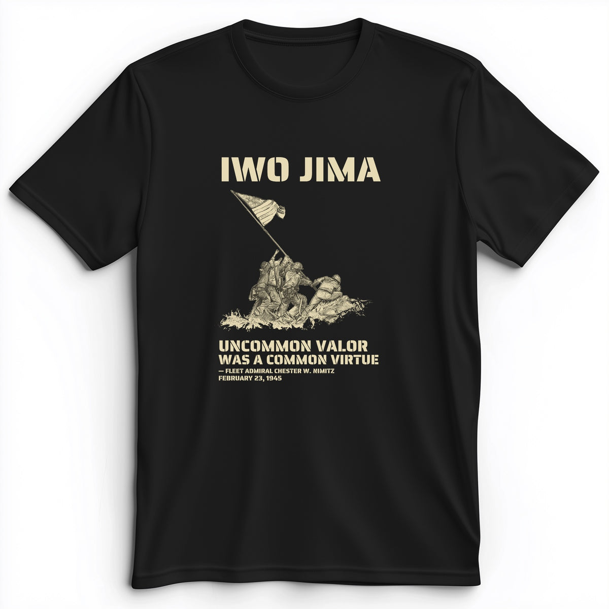 Uncommon Valor Iwo Jima Premium Tee
