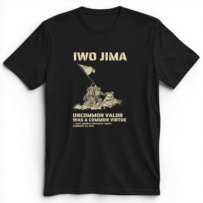 Uncommon Valor Iwo Jima Premium Tee